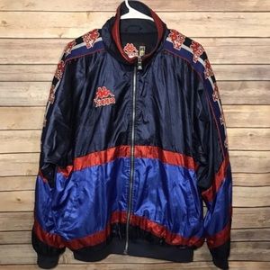 RARE Vintage Barcelona Soccer Kappa Jacket